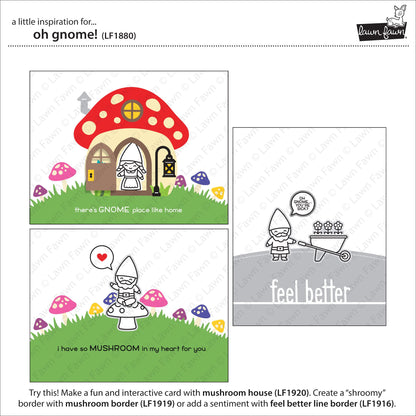 Lawn Fawn - Oh Gnome!