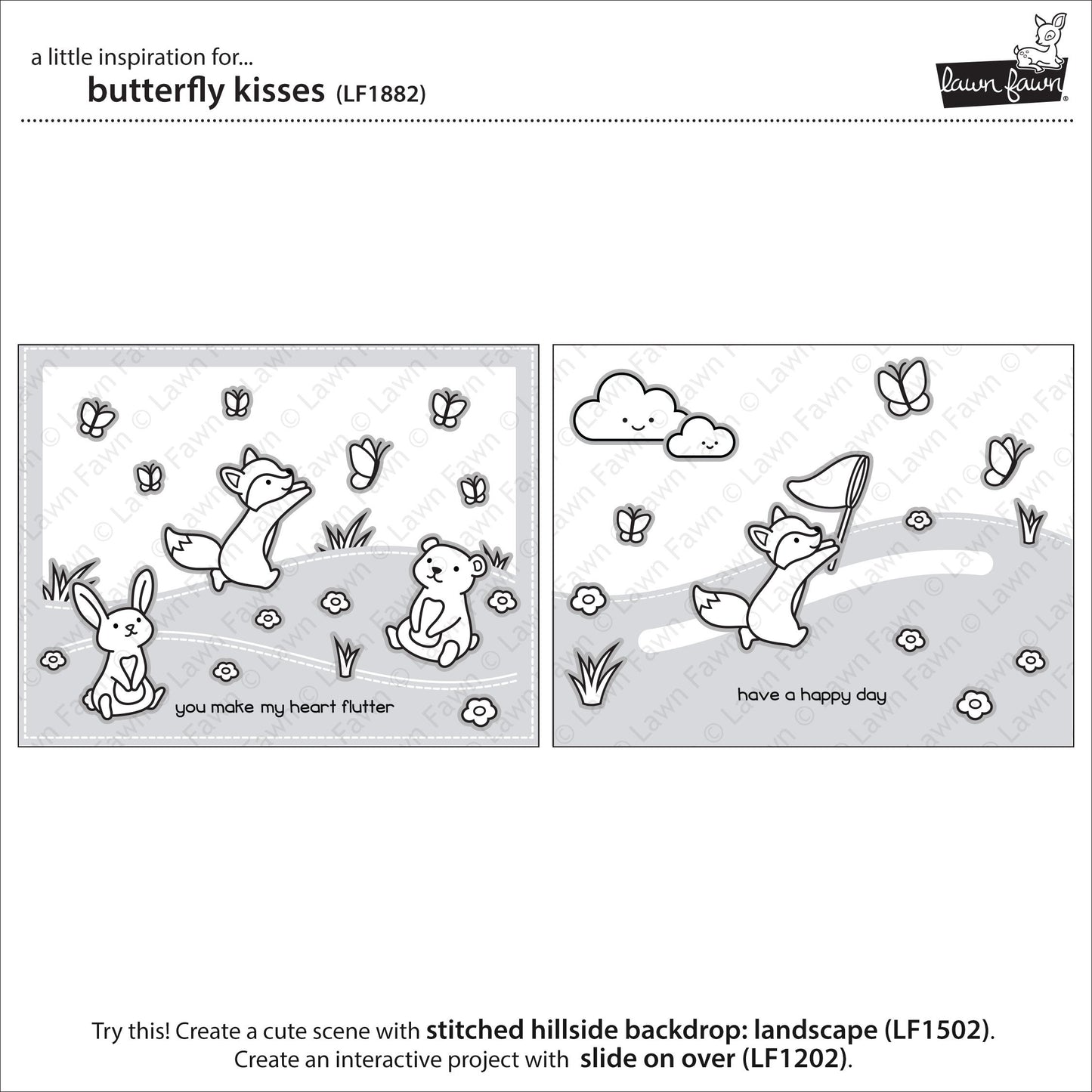 Lawn Fawn - Butterfly Kisses