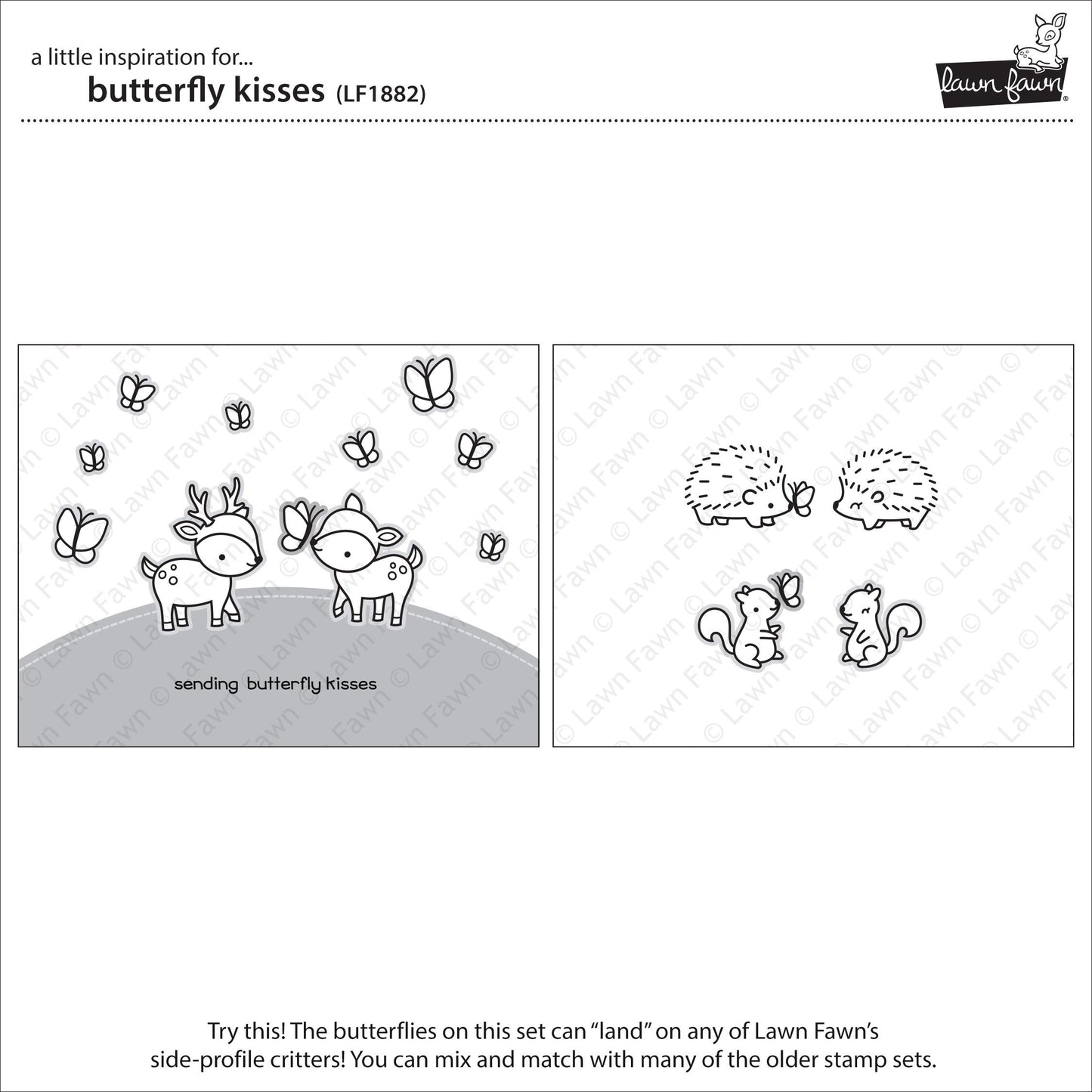 Lawn Fawn - Butterfly Kisses