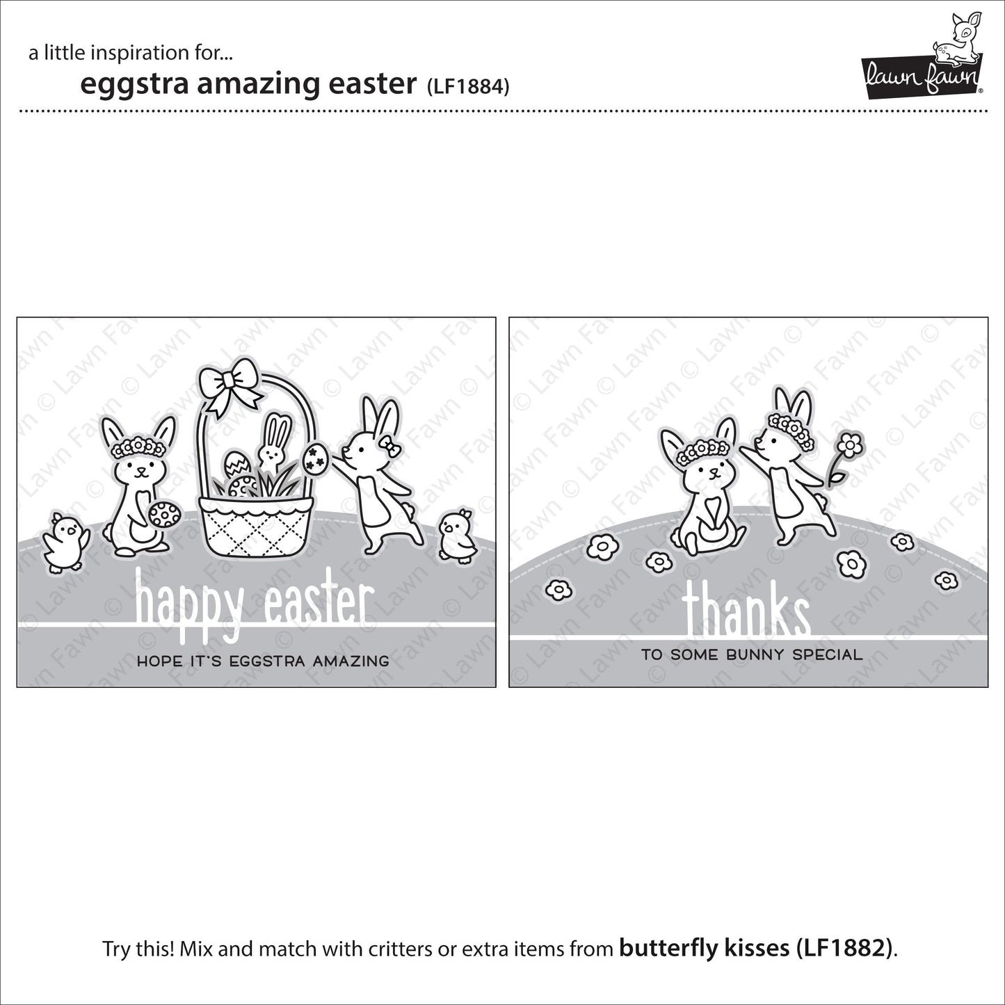 Lawn Fawn - Eggstra Amazing Easter