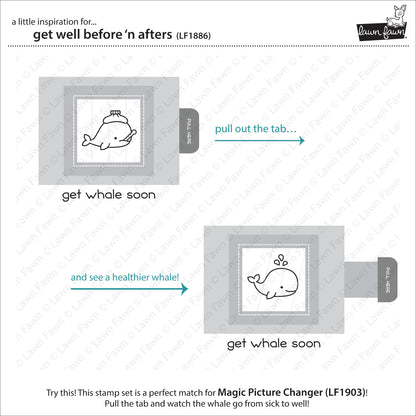 Lawn Fawn - Get Well Before 'n Afters