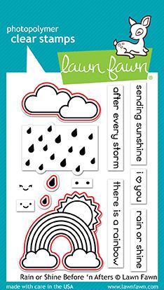 Lawn Fawn - Rain Or Shine Before 'n Afters