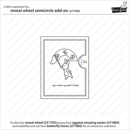 Lawn Fawn - Reveal Wheel Semicircle Add-On