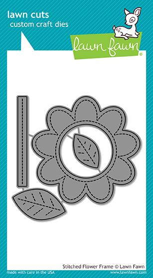 Lawn Fawn - Stitched Flower Frame