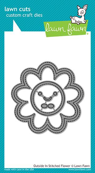Lawn Fawn - Outside In Stitched Flower