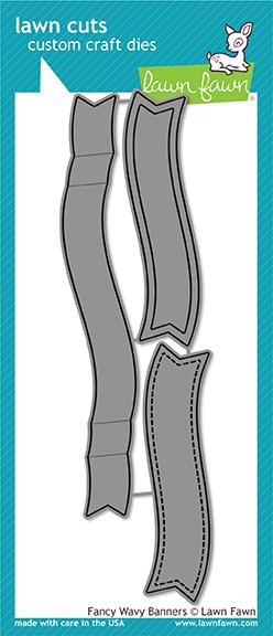 Lawn Fawn - Fancy Wavy Banners