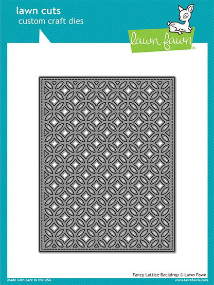 Lawn Fawn - Fancy Lattice Backdrop