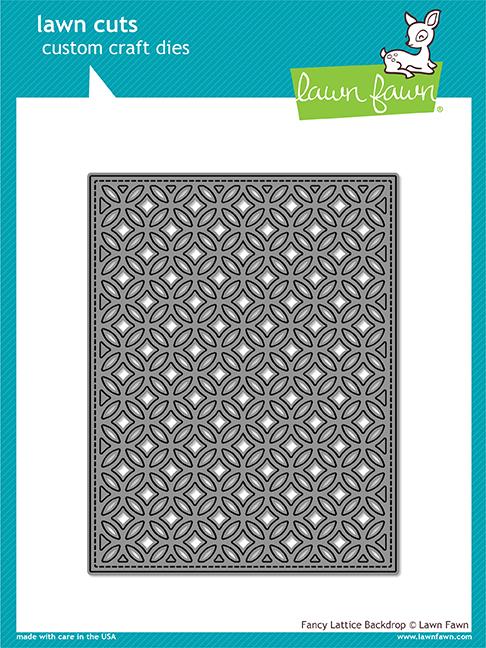 Lawn Fawn - Fancy Lattice Backdrop