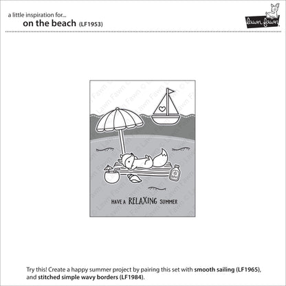 Lawn Fawn - On The Beach