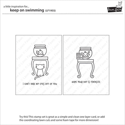 Lawn Fawn - Keep On Swimming