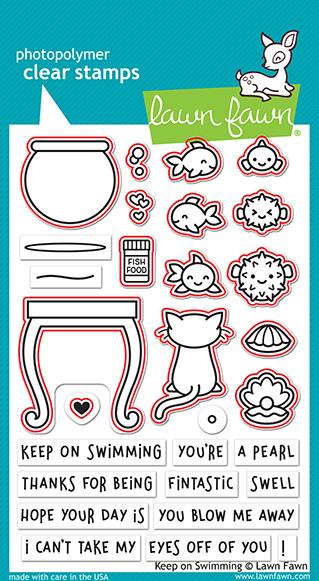 Lawn Fawn - Keep On Swimming - Lawn Cuts