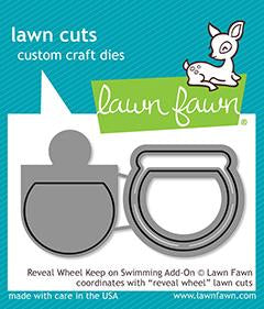 Lawn Fawn - Reveal Wheel Keep On Swimming Add-On