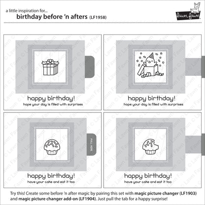 Lawn Fawn - Birthday Before 'n Afters