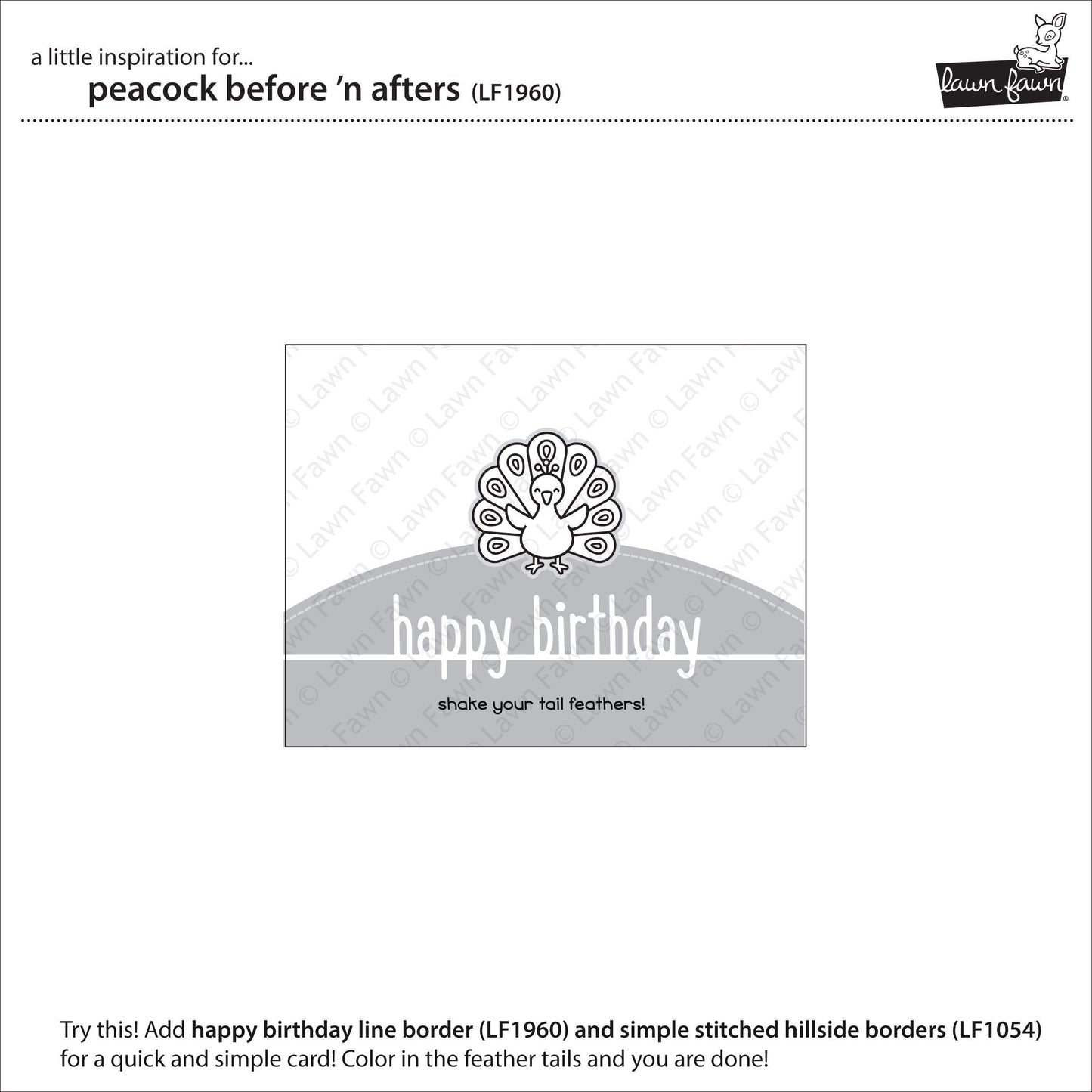 Lawn Fawn - Birthday Before 'n Afters