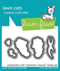 Lawn Fawn - Seahorsin' Around - Lawn Cuts
