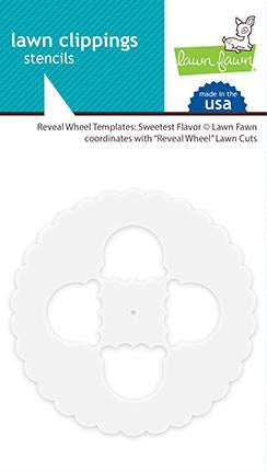 Lawn Fawn - Reveal Wheel Templates: Sweetest Flavor