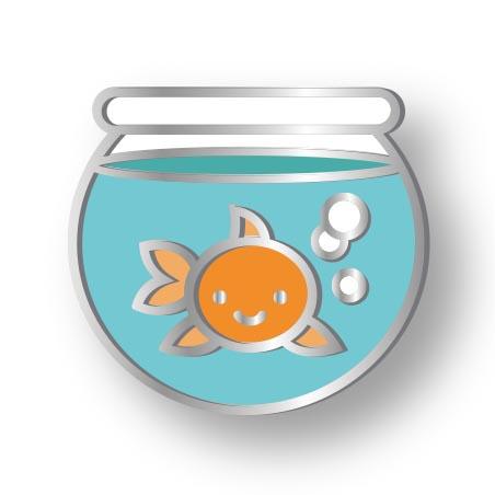Lawn Fawn - It's o-Fish-Al! Enamel Pin