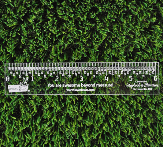 Lawn Fawn - 6" Ruler