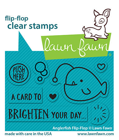 Lawn Fawn - Anglerfish Flip-Flop