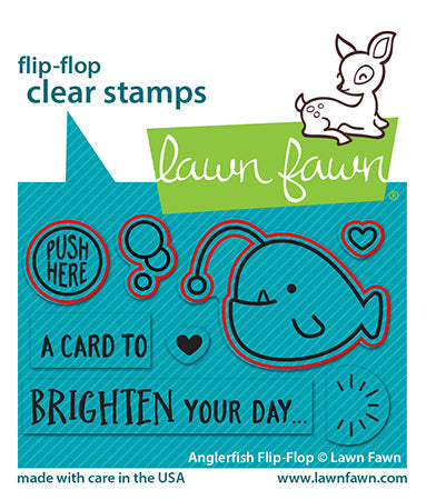 Lawn Fawn - Anglerfish Flip-Flop Lawn Cuts