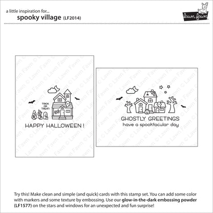 Lawn Fawn - Spooky Village