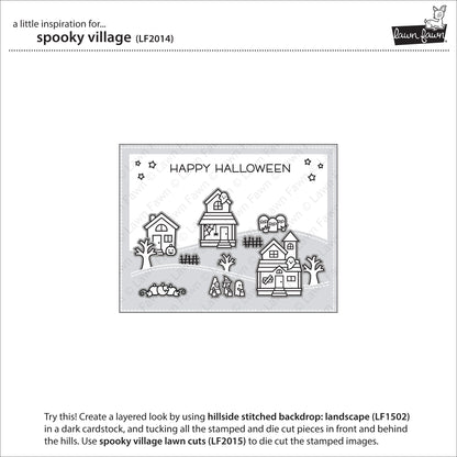 Lawn Fawn - Spooky Village