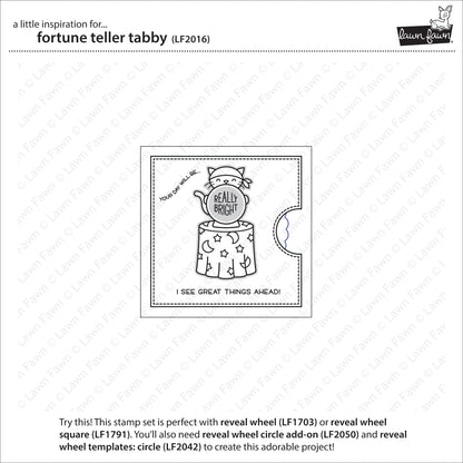 Lawn Fawn - Fortune Teller Tabby