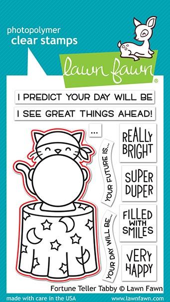 Lawn Fawn - Fortune Teller Tabby - Lawn Cuts