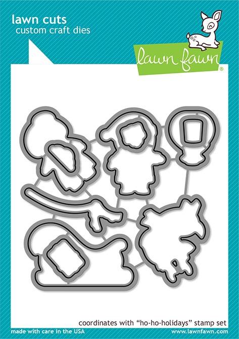 Lawn Fawn - Ho-Ho-Holidays - Lawn Cuts