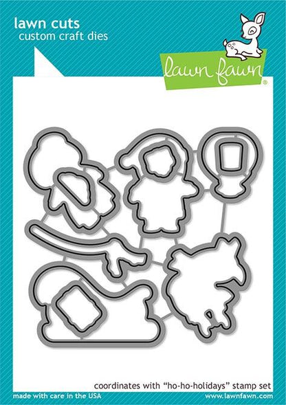 Lawn Fawn - Ho-Ho-Holidays - Lawn Cuts