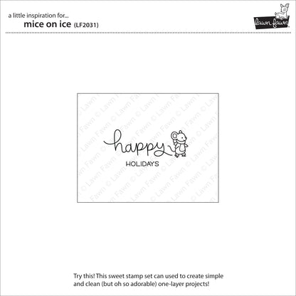 Lawn Fawn - Mice On Ice