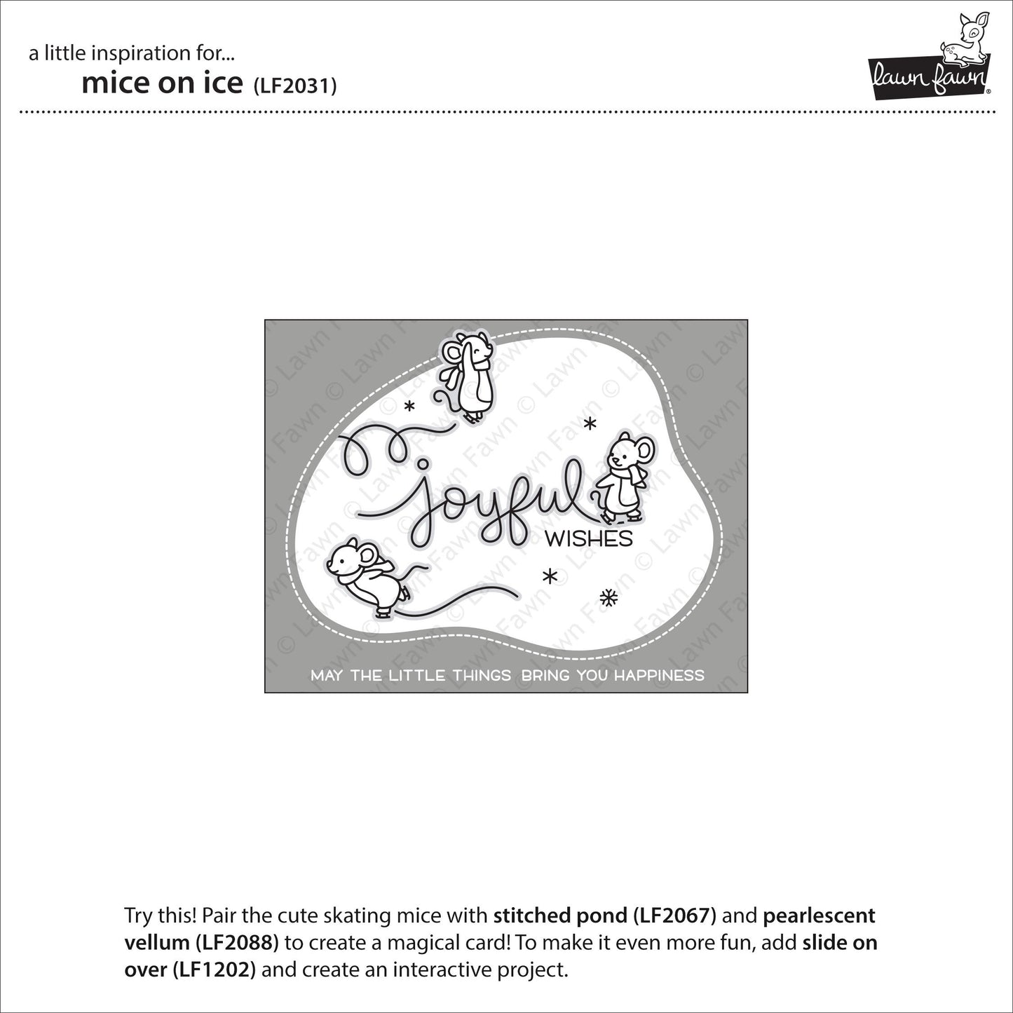 Lawn Fawn - Mice On Ice