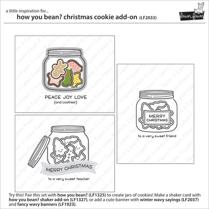 Lawn Fawn - How You Bean? Christmas Cookie Add-On