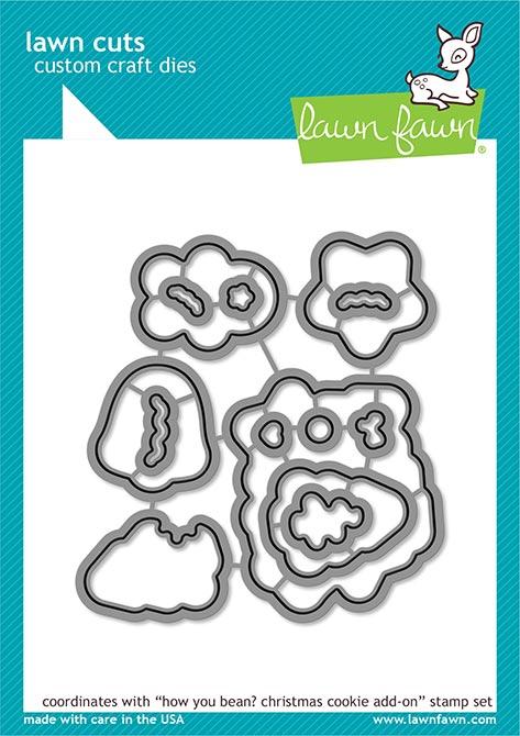 Lawn Fawn - How You Bean? Christmas Cookie Add-On - Lawn Cuts