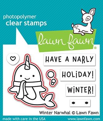 Lawn Fawn - Winter Narwhal - Lawn Cuts