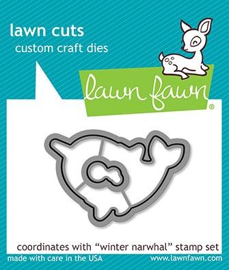 Lawn Fawn - Winter Narwhal - Lawn Cuts