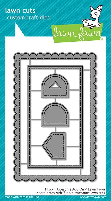 Lawn Fawn - Flippin' Awesome Add-On