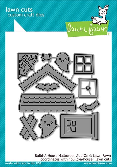 Lawn Fawn - Build-a-House Halloween Add-On