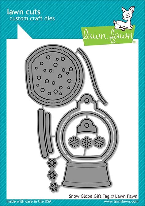 Lawn Fawn - Snow Globe Gift Tag