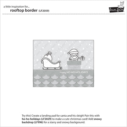 Lawn Fawn - Rooftop Border