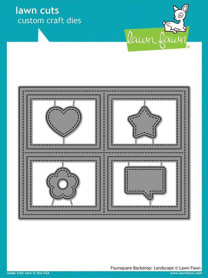 Lawn Fawn - Foursquare Backdrop: Landscape