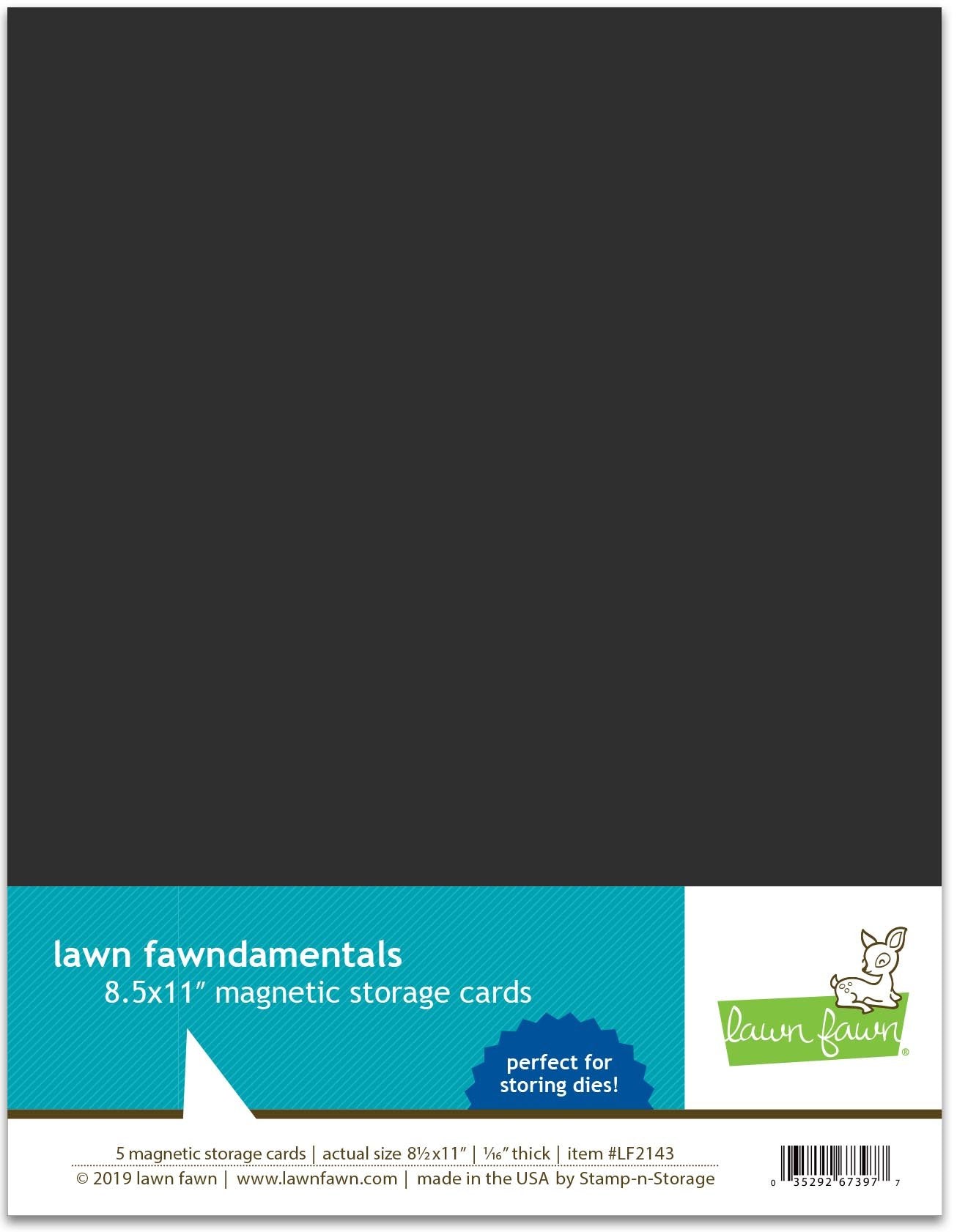 Lawn Fawn - Magnetic Storage Cards - 8.5" x 11"