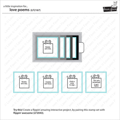 Lawn Fawn - Love Poems