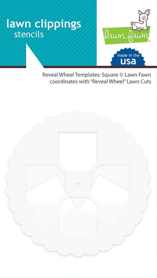 Lawn Fawn - Reveal Wheel Templates: Square
