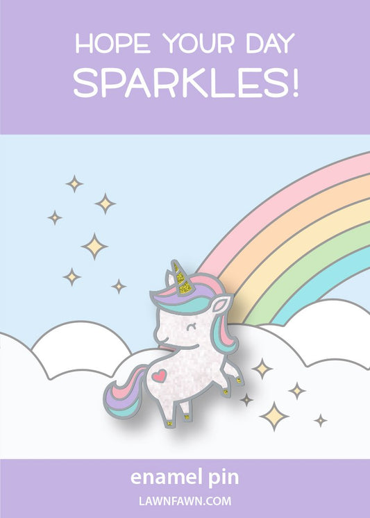 Lawn Fawn - My Little Unicorn Enamel Pin