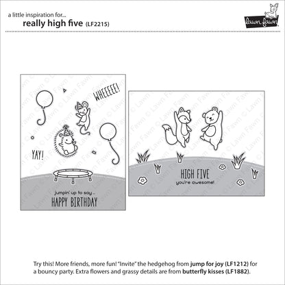 Lawn Fawn - Really High Five