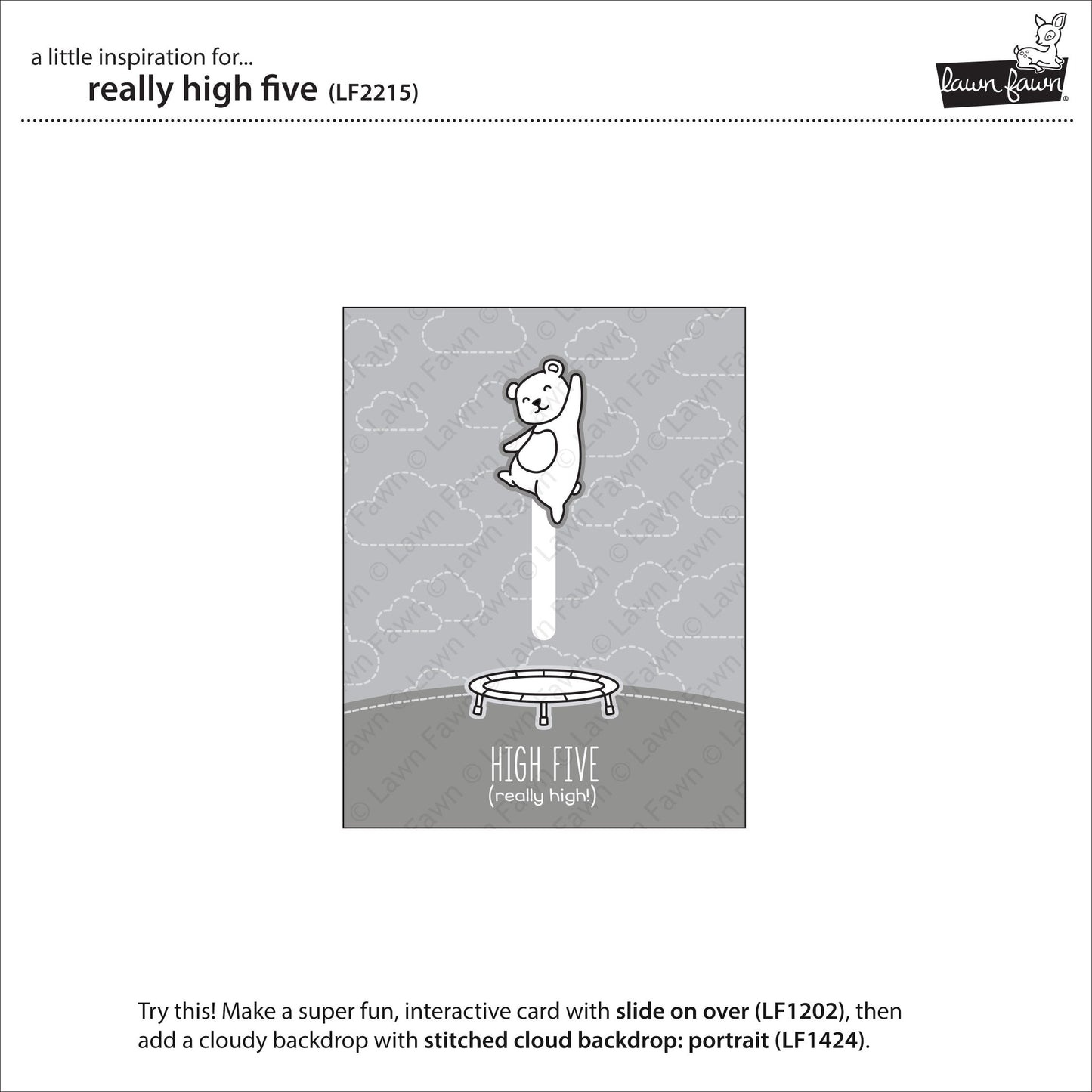 Lawn Fawn - Really High Five