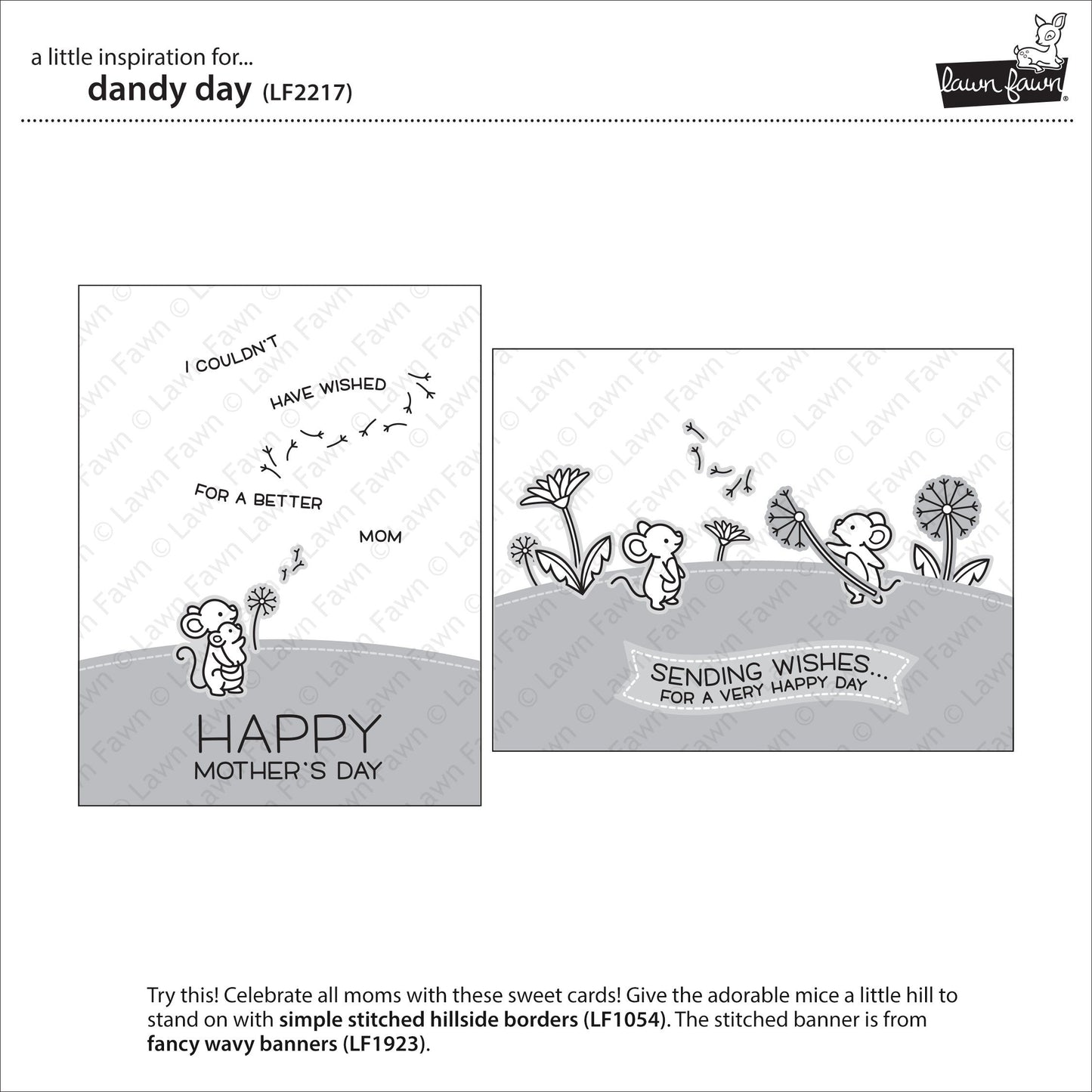 Lawn Fawn - Dandy Day