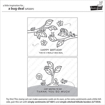 Lawn Fawn - a Bug Deal