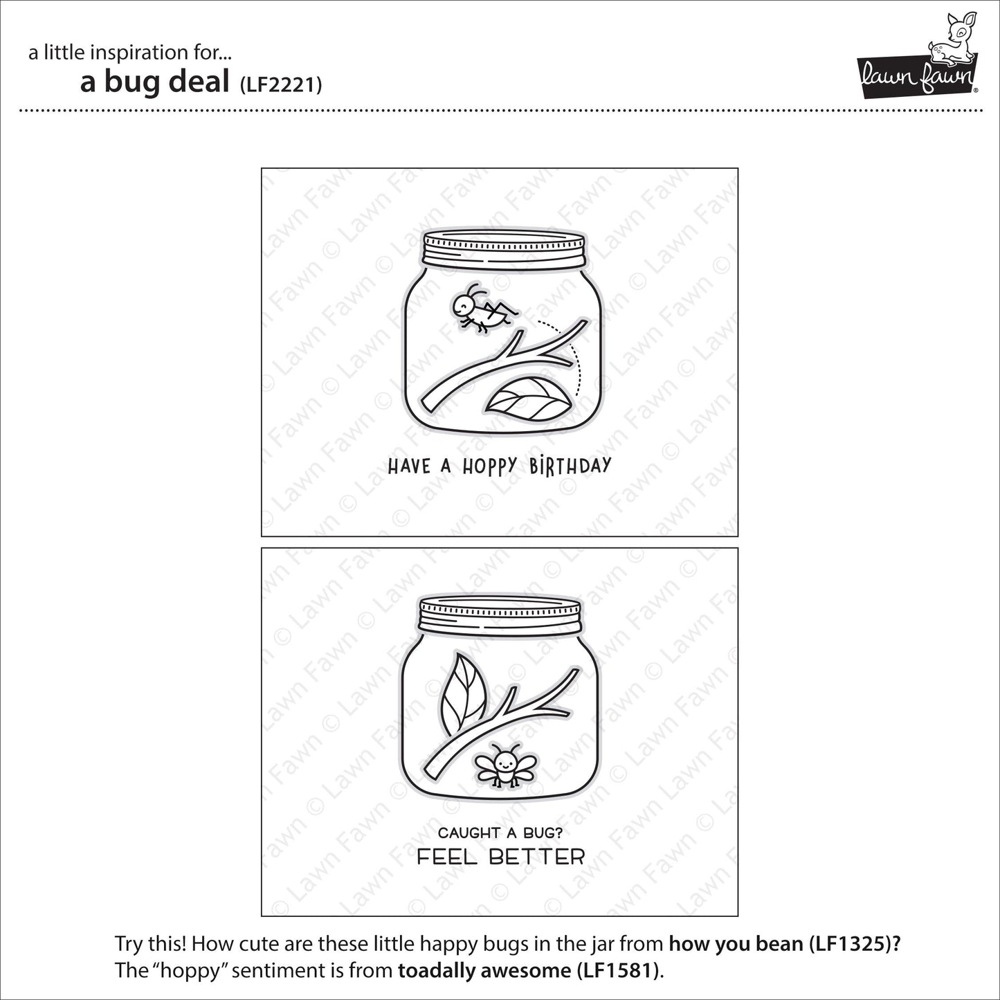 Lawn Fawn - a Bug Deal